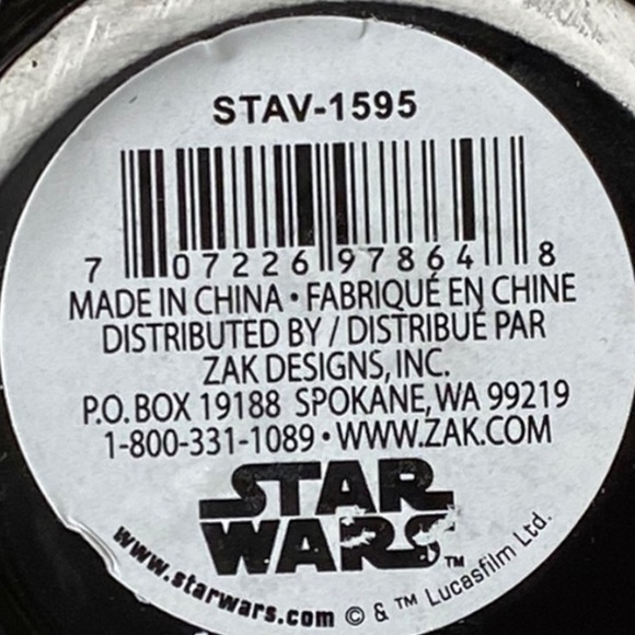 NWT Star Wars Black Sculpted 3D Darth Vader Mug - Picture 8 of 12